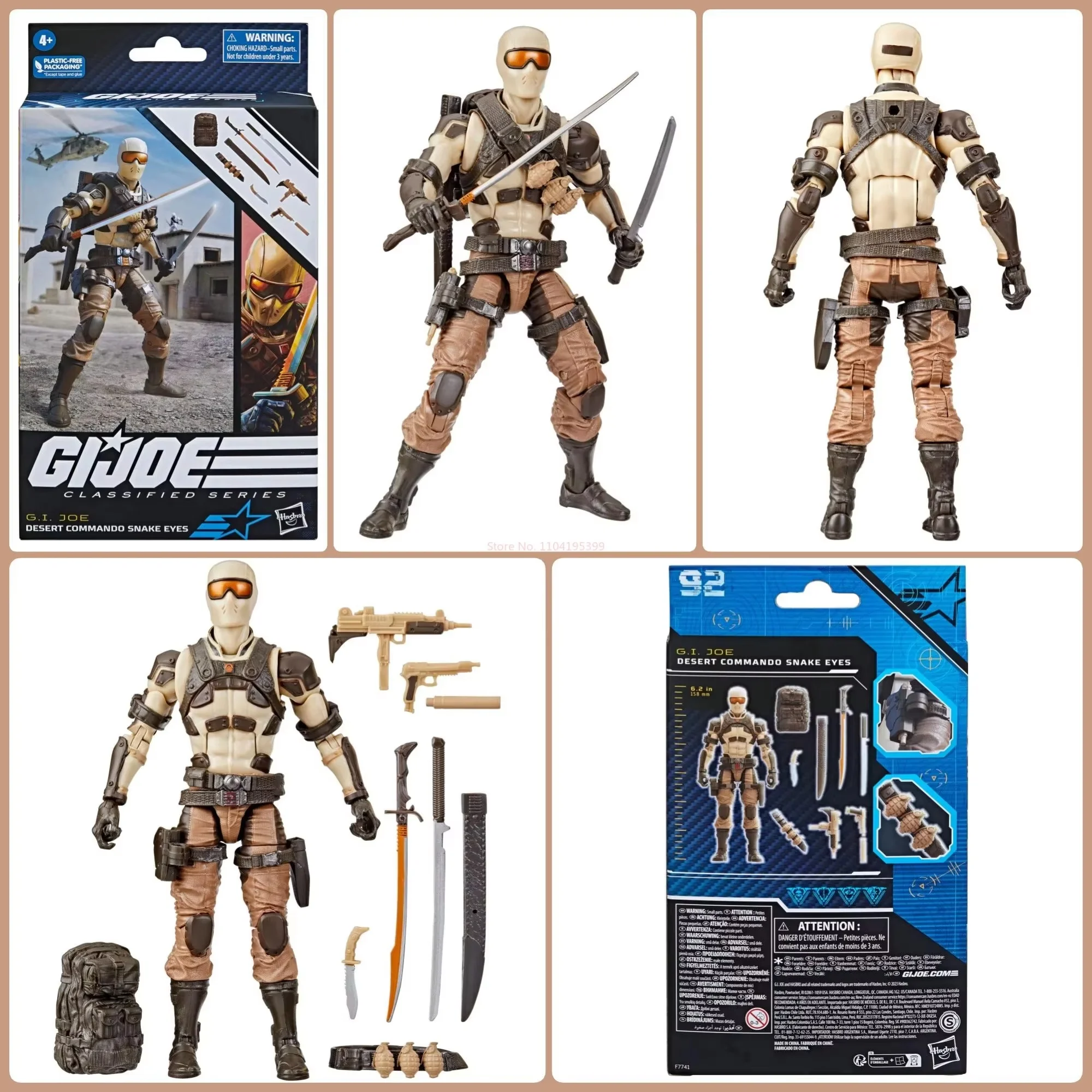 6-Inch G.I.Joe Classified Series Action Figure Snow Serpent /Range-Viper /Cobra Eel Crimson Viper Etc Collection Jmodel Toys