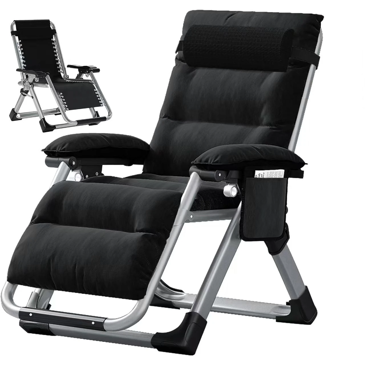 

Lunch Break Chair Folding Chair Lounge Chair Beach Balcony Home Leisure Armchair Single Lazy Bed Easy Beach Chair Folding Chair