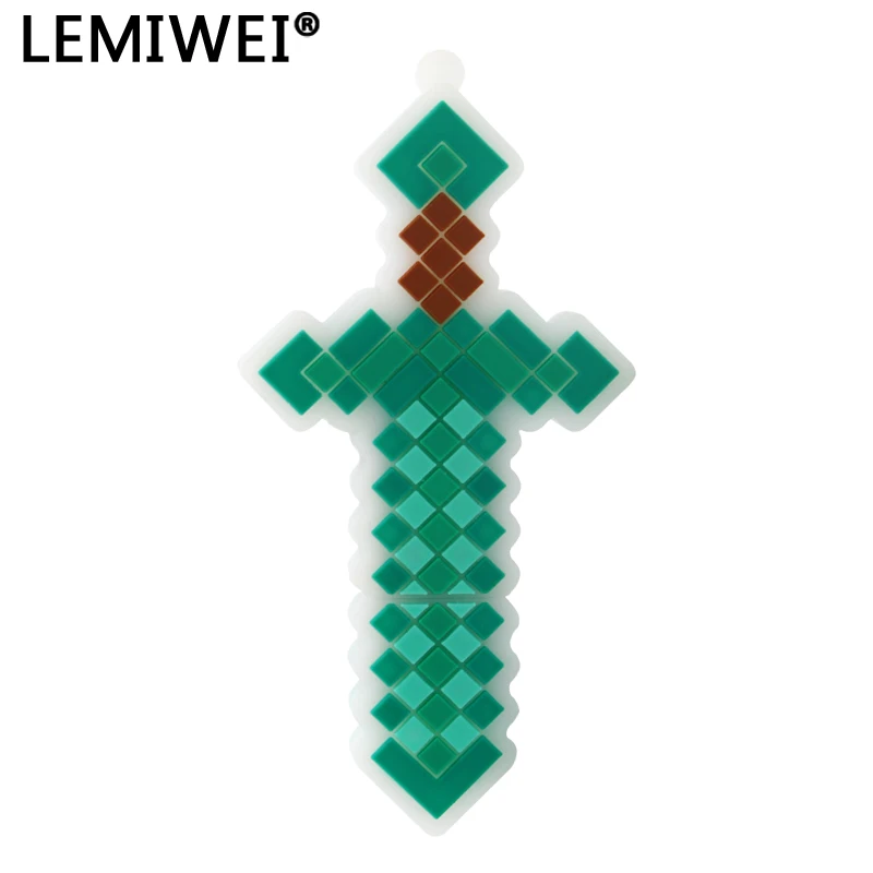 การ์ตูนPendriveเกมดาบเพชรUSBแฟลชไดรฟ์Thumdrive CLE USB Memoria Stick 16GB 32GB 64GBไดรฟ์สำหรับเด็ก