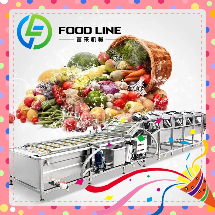

Industrial Vegetable Processing Machine Potato Washer Peeler Slicer with Ozone Wash System for Commercial Food Production Line
