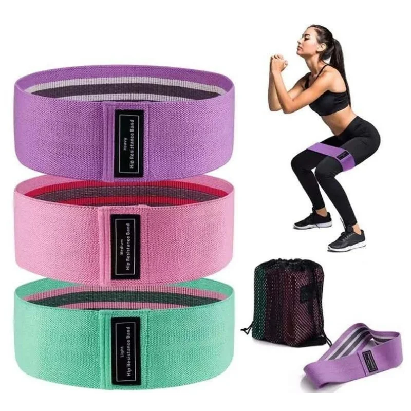 Yoga And Fitness Resistance Bands 3 Lengths Available Suitable For Both Men And Women Ideal For Leg Strength Training And Yoga