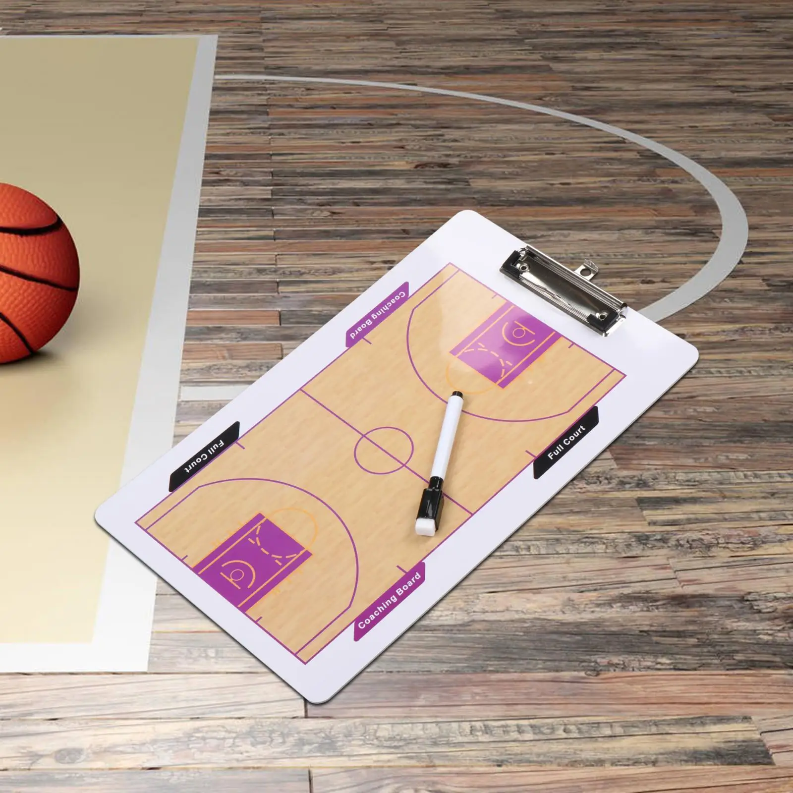 Basketball Coaching Boards Soccer Coaches Display Board Football Coaching Boards Game with Marker Pen Coaches Marker Whiteboard