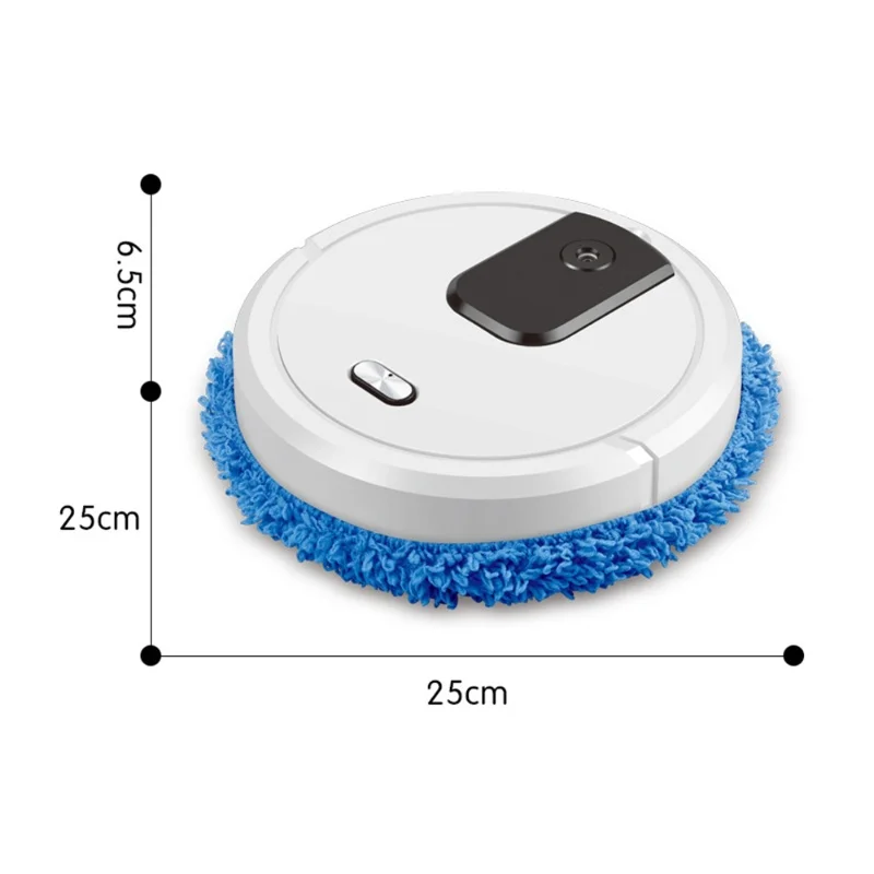 Mopping Machine Wet And Dry Spray Smart Sweeper USB Fully Automatic Cleaning Robot For Remove Dust And Hair
