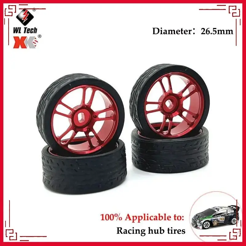 Upgrade RC Car Spare Parts Large Tires Widening Tires for WLtoys 284131 K969 K979 K989 P929 1/28 RC Car  Car Accessories