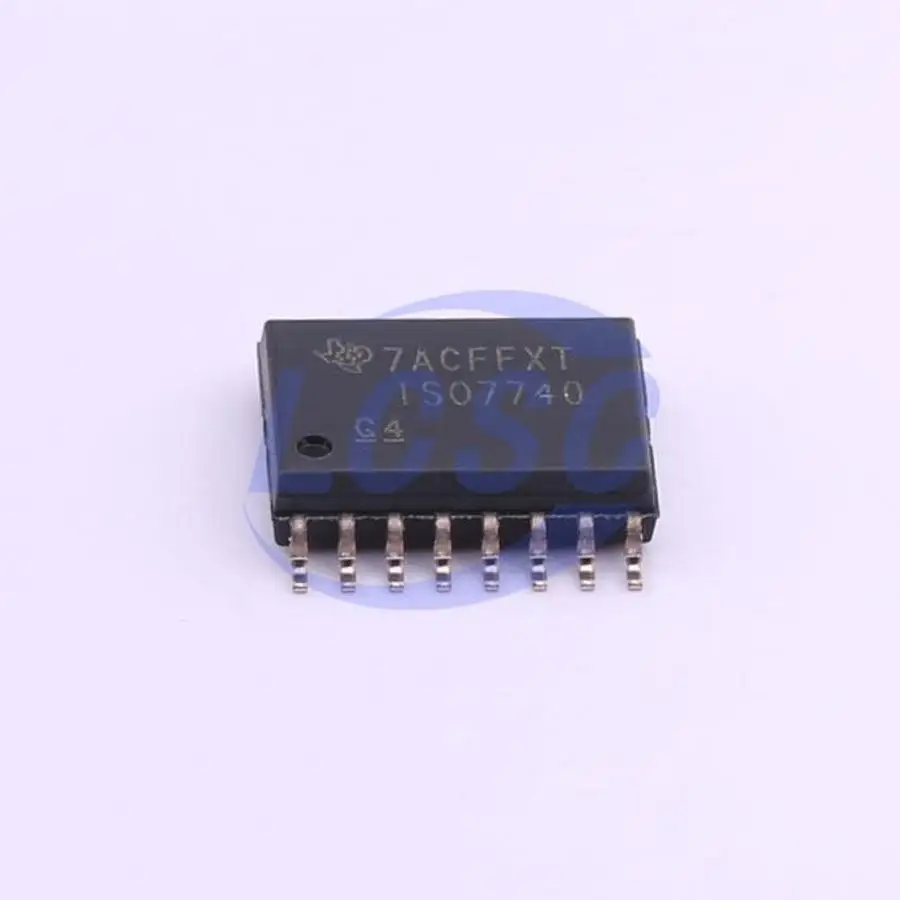 10 Pieces/Lot ISO7740 Chip Universal Digital Isolator 5000Vrms 4 Channel  16-SOIC Original Integrated Circuit ISO7740DWR