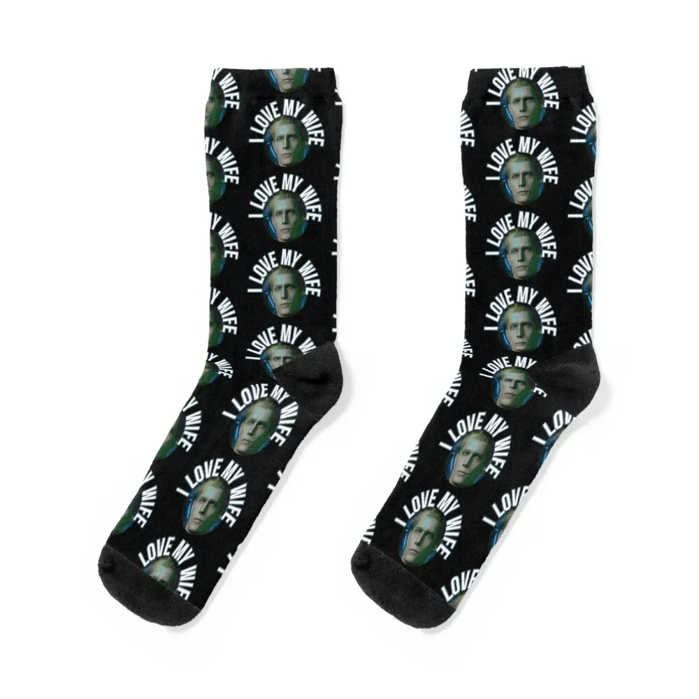 I love my Wife (Wesker) Socks anti-slip Hiking boots Women Socks Men's