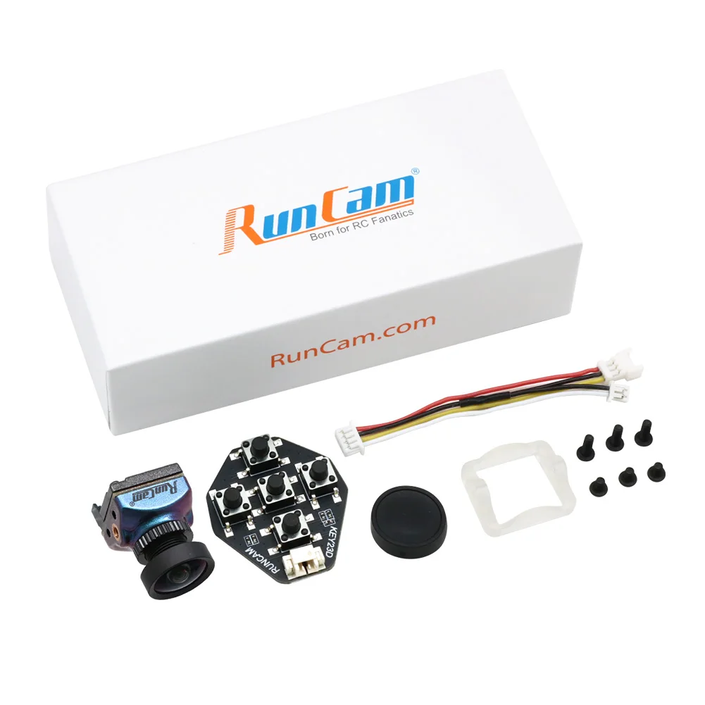 RunCam Racer Nano 4 FPV-Kamera 1200 TVL Super WDR CMOS-Sensor Wasserdichte LED-Beleuchtung Track-Modus NTSC/PAL für RC Freestyle Drone – Detail 8