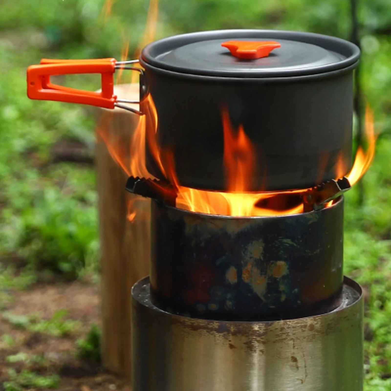 Camping Pot and Kettle Set Nes - огляд і ціна Camping Cooking Pot Set