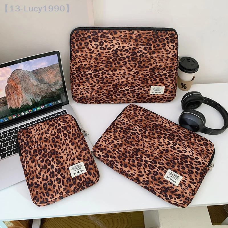 Laptoptasche Leopardenmuster Computer Innentasche 11/13/15 Zoll Tablet Sleeve Cover Tasche