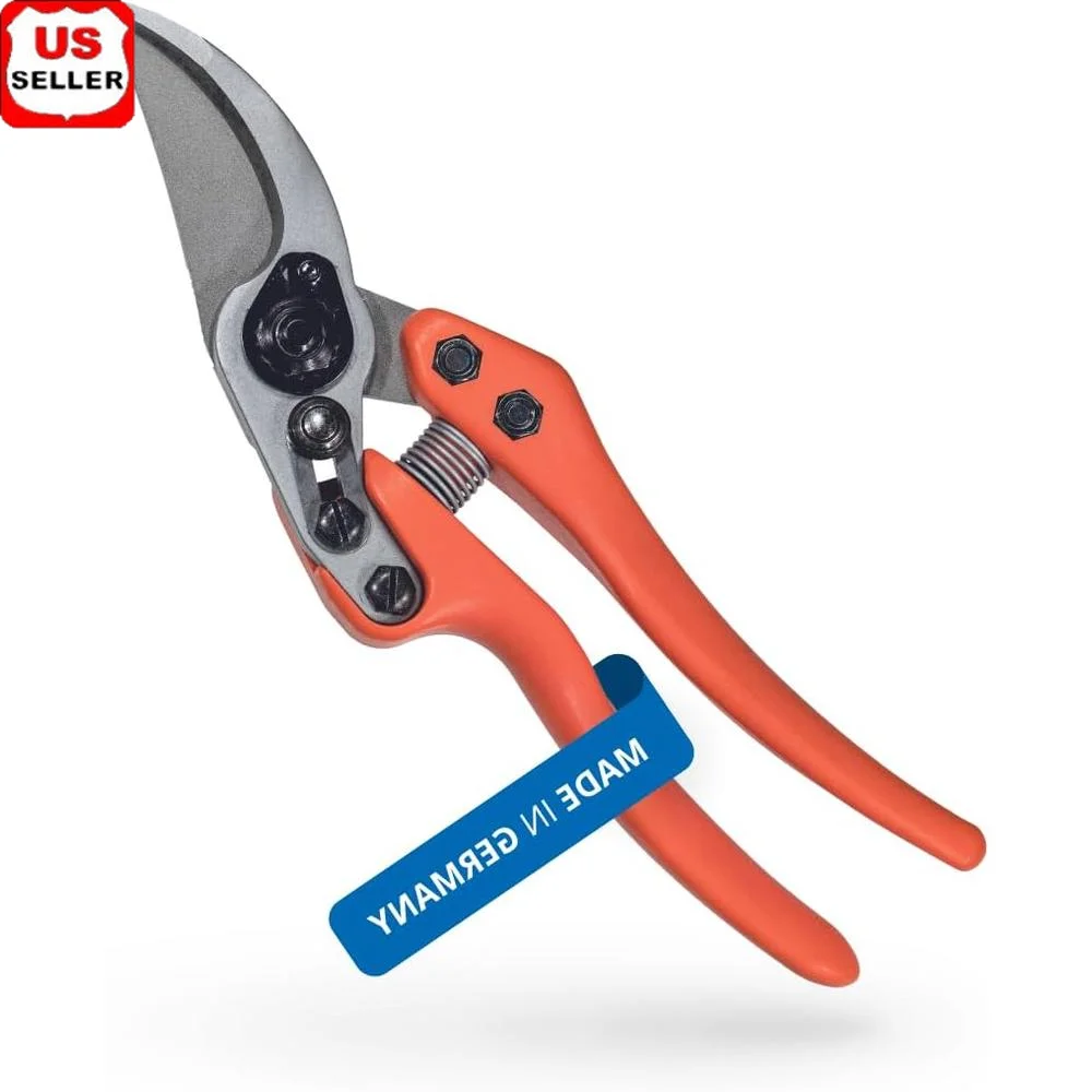 Lightweight Bypass Pruner Handheld Garden Shears Sharp Carbon Steel Pruning Tools Fresh Branches and Ornamental Plants