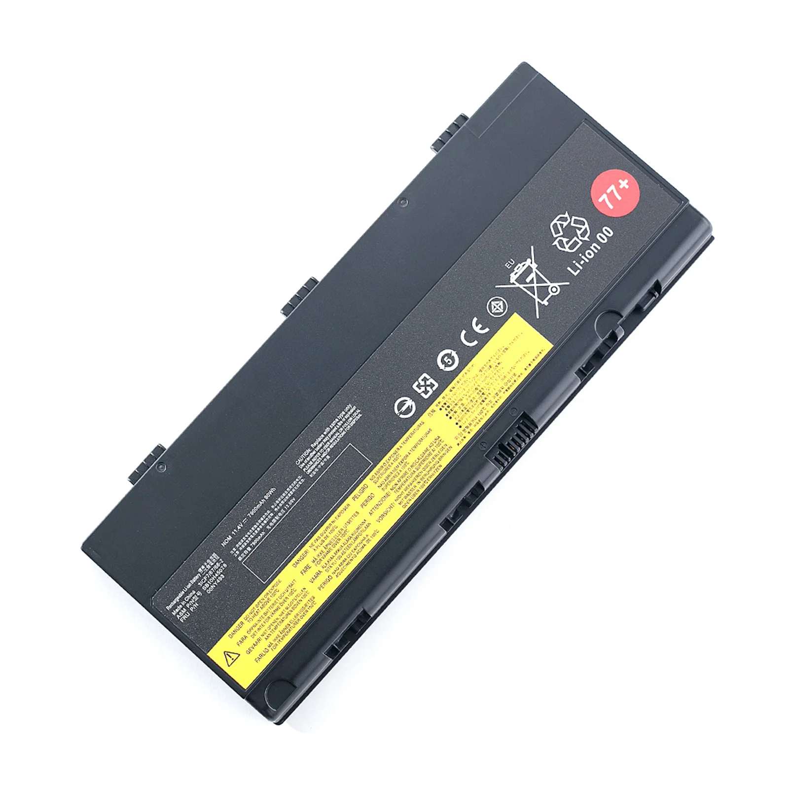 Imagem -06 - Bvbh-bateria de Lítio para Lenovo Thinkpad Bateria do Portátil 00ny492 00ny493 Sb10h4507 Sb10h45075 76 77 Sb10h45078 P50 P51 P52