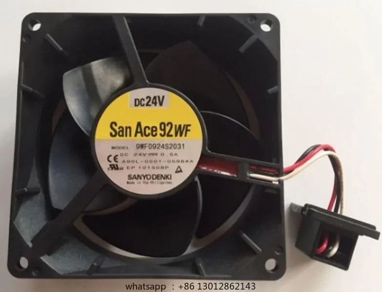 

9WF0924S203/1/S2031/S2041 FANUC 24V Waterproof Fan A90L-0001-0598 #B/A