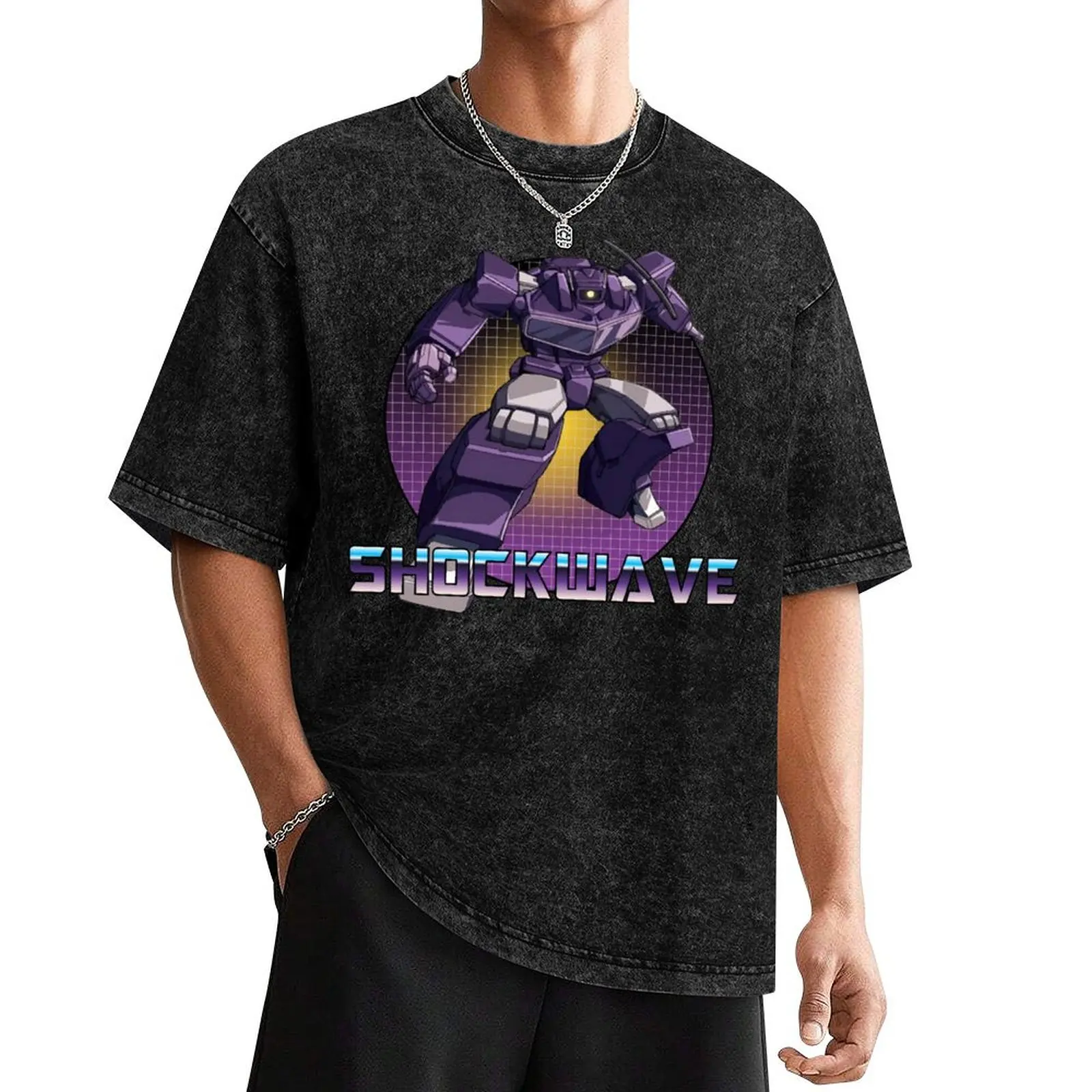 

Shockwave Decepticon Transformer G1 T-Shirt anime clothes blanks men clothes