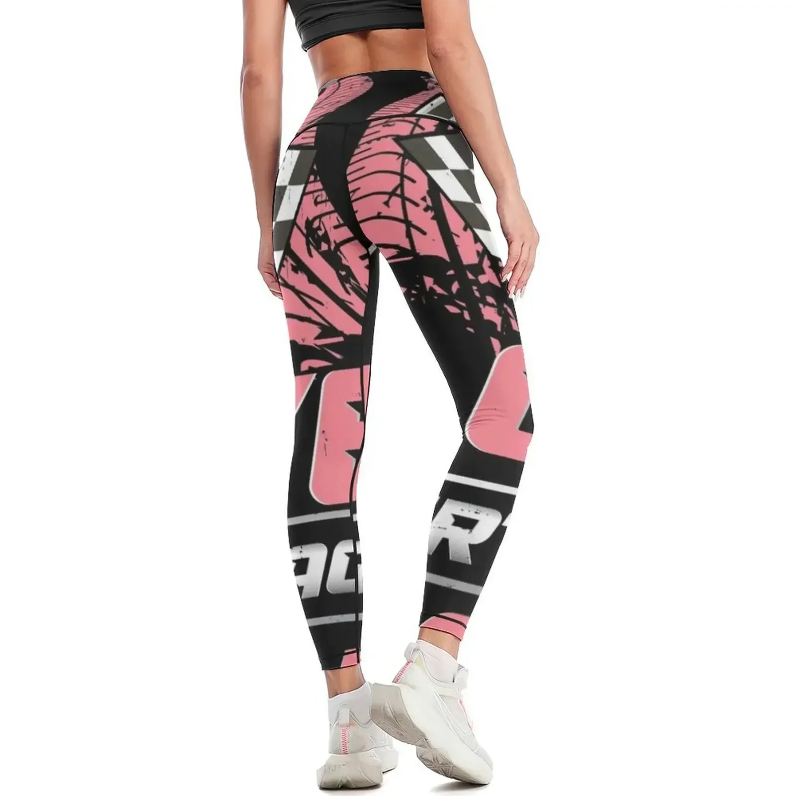 sommige meisjes houden van dirt track races. Legging sporttennis voor Legginsy push-up Dames sport gymkleding Damesleggings