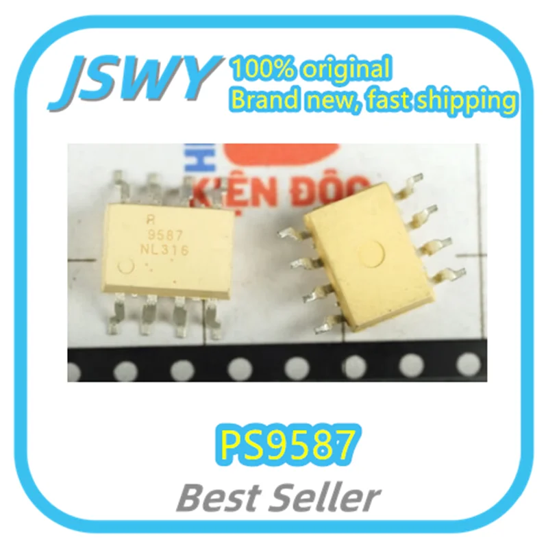 

(10/50pcs) PS9587 Silkscreen 9587 SOP-8 Optocoupler Brand New Original Bulk Stock Electronics