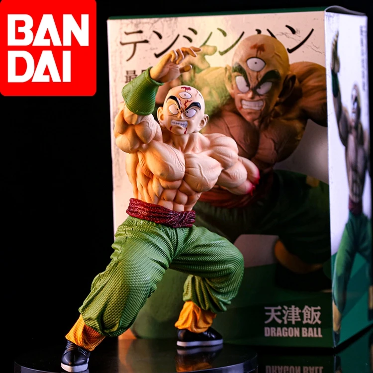 

Dragon Ball Brokeback Tien Shinhan Cartoon Peripheral Anime Action Figures Model Collect Ornaments Toy Holiday Gift Gk Statue