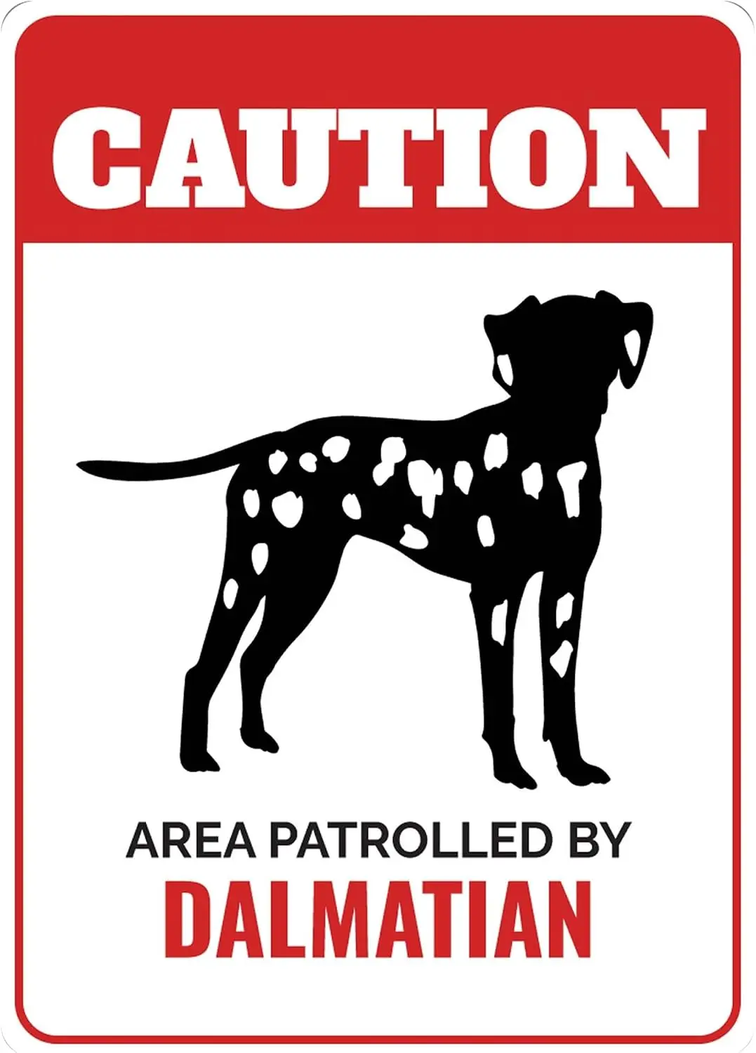 Dalmatian Dog Sign, Gate Dog Sign, Dalmatian Lover, Dog Breed Signs, Dalmatian Decor, Dalmatian Gifts, Caution Dog Sign - Dog Al