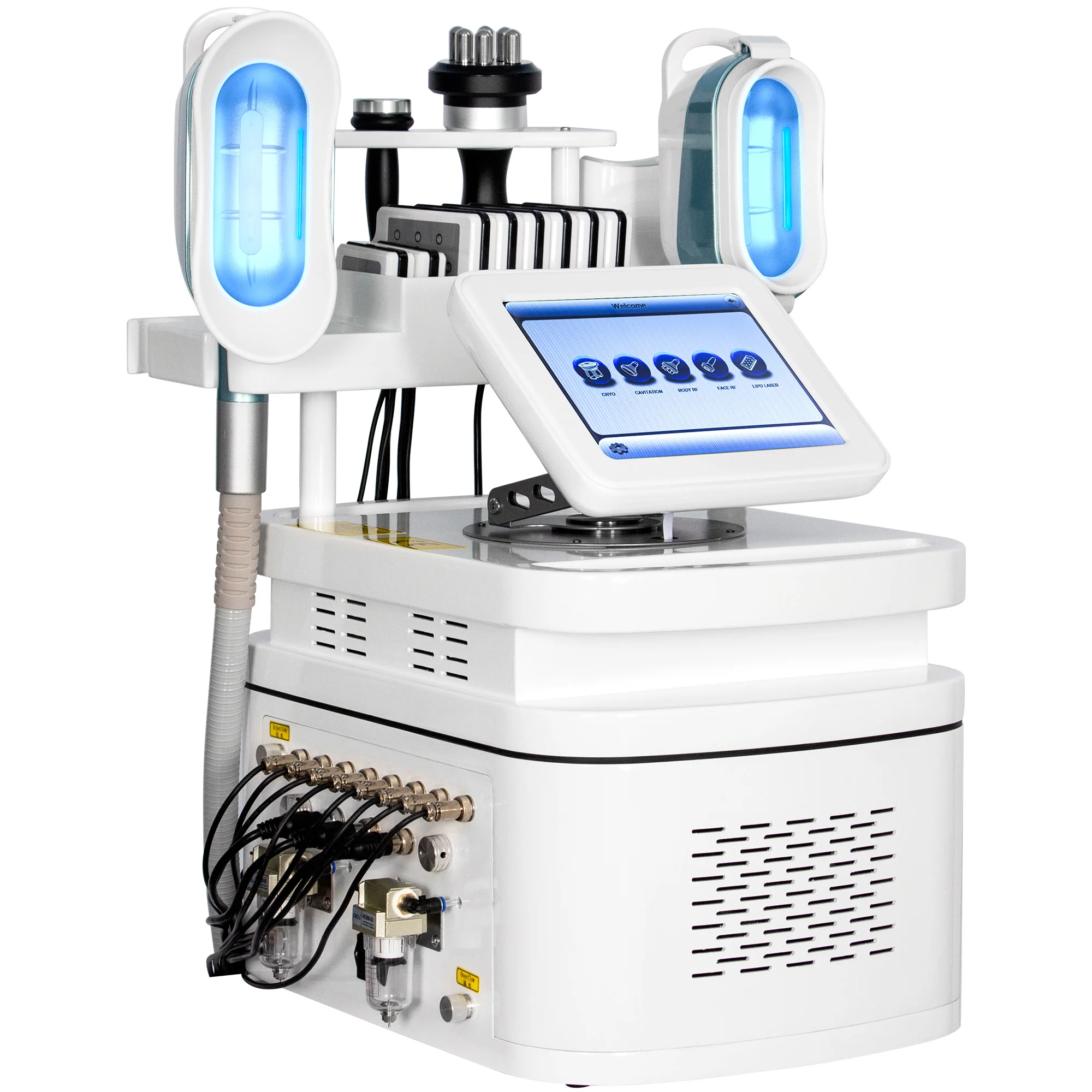 360° Cryolipolysis 40K Fat Reduction Body Slimming RF Weight Loss Fat Freezing Cellulite Removal Vacuum Cavitation System   5.0