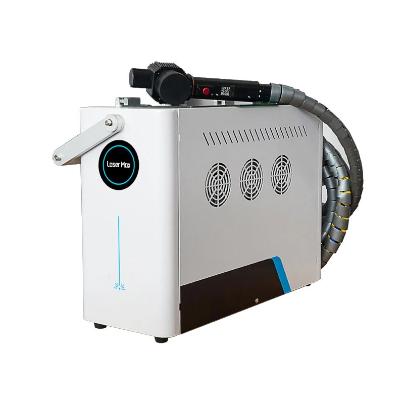 

200w Portable Laser Cleaning Machine Pulsed Laser Cleaner Machine for Rust Paint Resin Laser Rust Removal Machine
