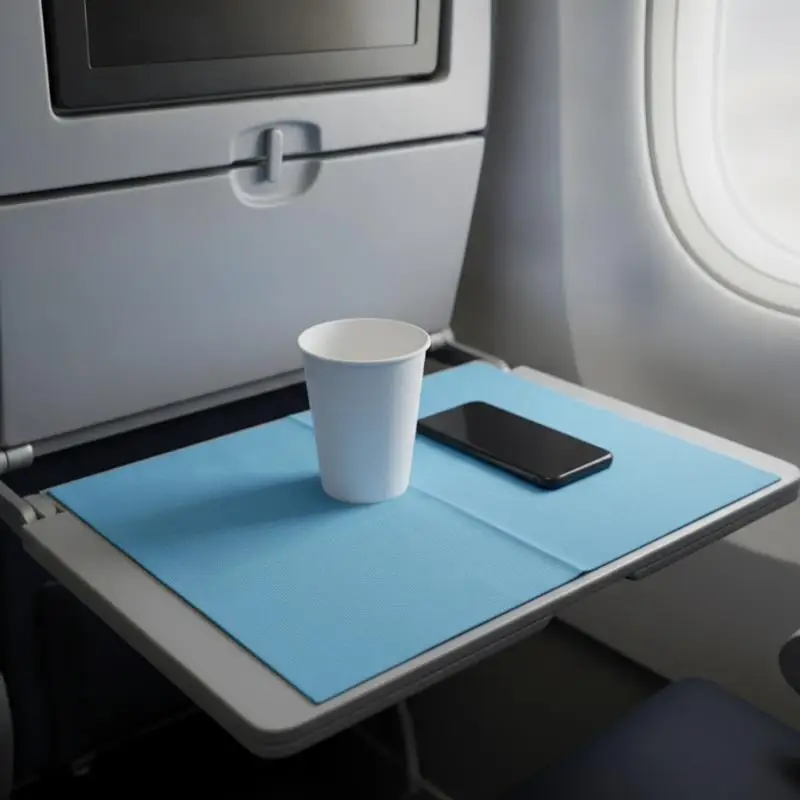 10Pcs Portable Disposable Seat Cover Travel Isolation Mat Thick Waterproof Oilproof Anti Dirty Pad For Train Airplane Trip