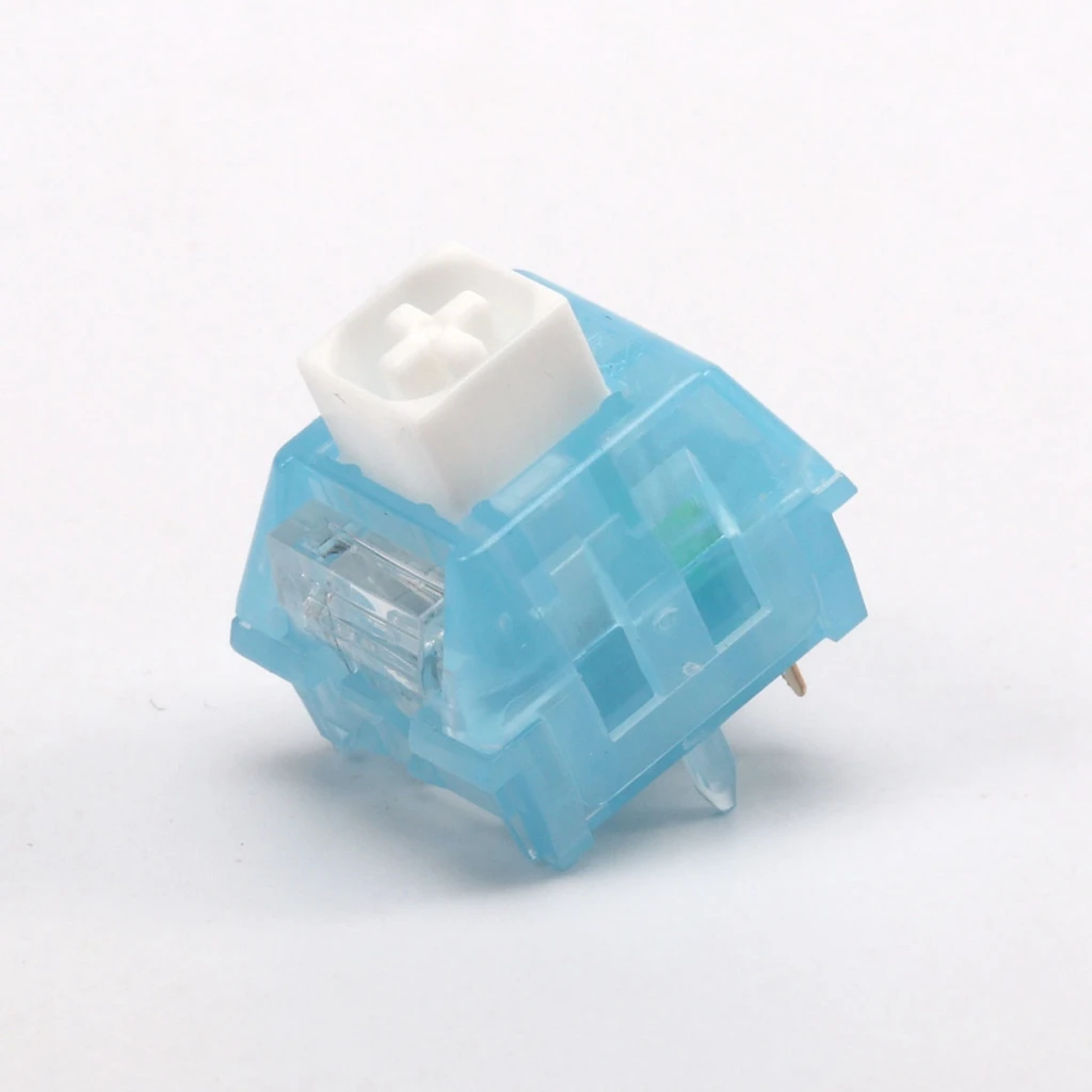 kailh arctic fox clicky tatil pom hot plug custom interruptores de teclado mecanico guia de luz de alta penetracao pinos caixa 01