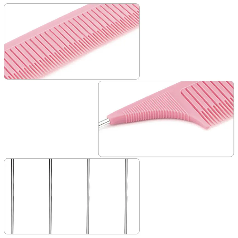 

Набор из 2 профессиональных расчесок-хвостиков для укладки волос, разглаживания и распутывания, отлично подходит для парикмахерских, салонов и домашнего использования