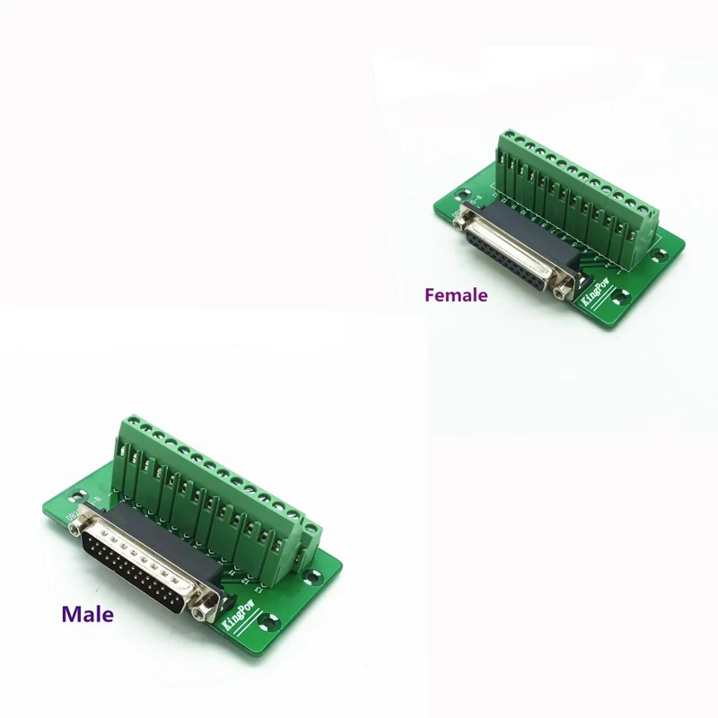 

DB25 Transfer Terminal DB25-G5 Male Female 25Pin Conversion Board DR25 Terminal board Block