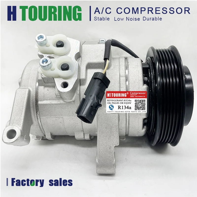 

AC Compressor For Dodge Dakota Dakot Ram /Mitsubishi Raider 10S17E 67308 55056435AB RL056444AC R5116834AD RL116834AD 551114113AA