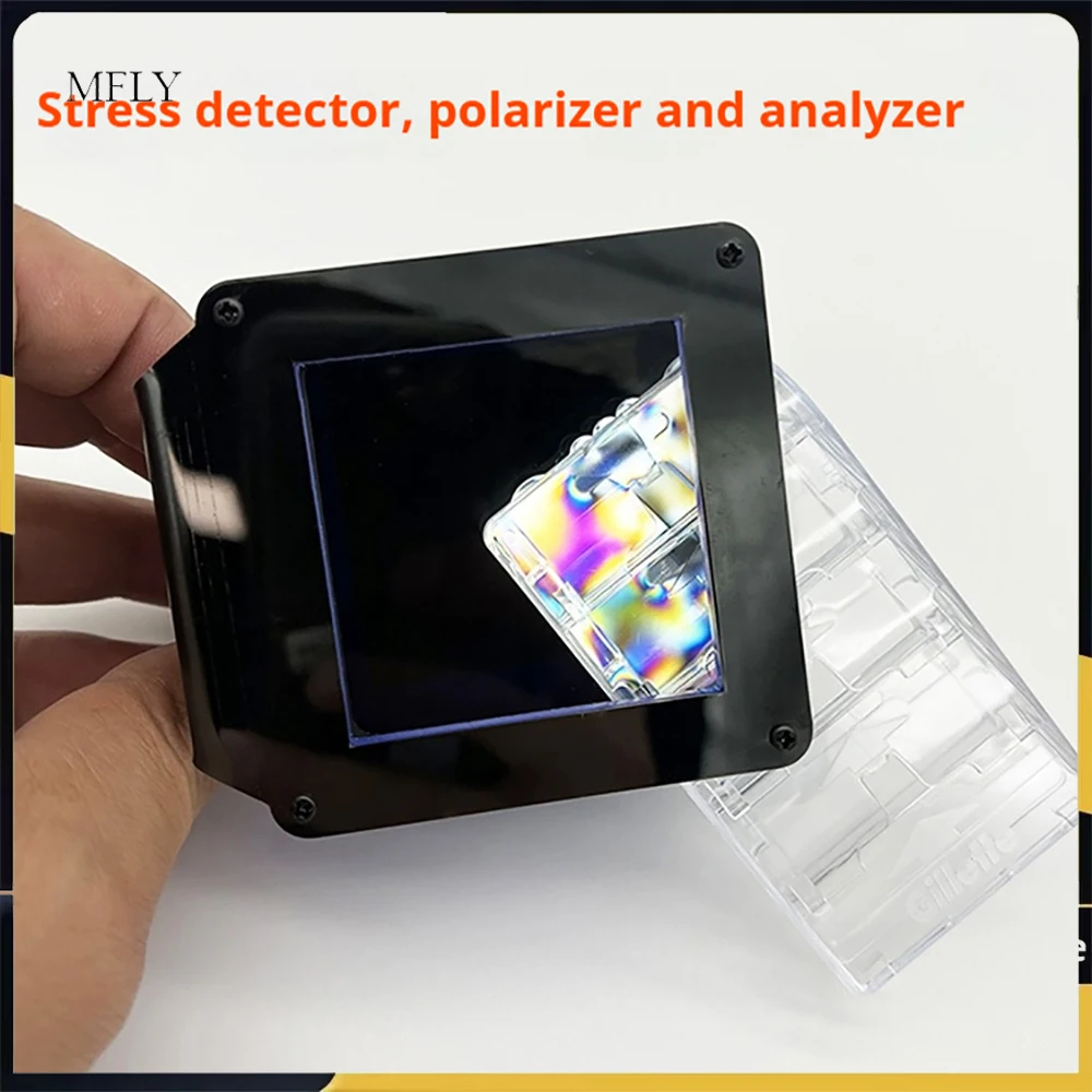 pour-la-detection-interne-du-stress-de-la-preforme-pet-et-les-experiences-scientifiques-photoelastiques-modele-de-batterie-visionneuse-anti-stress-polariscope-portable