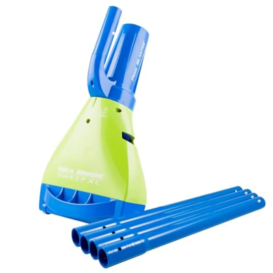 

Беспроводной перезаряжаемый пылесос Aqua Broom Sweep XL для чистки бассейнов, спа и точечной очистки в наземных и встраиваемых бассейнах, 40 м.