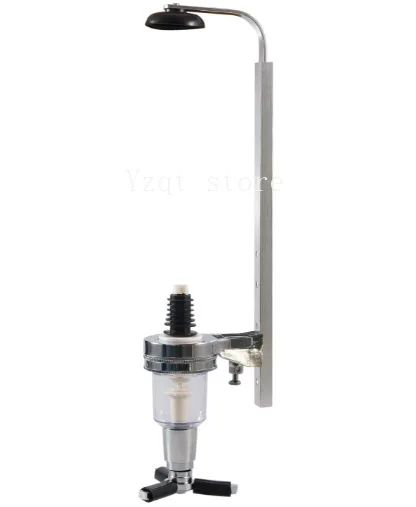 25Ml 30ml 45ml Single Pump Head Aluminum Alloy Wine Rack Wine Dispenser Wall-mounted Wine Bottle Dispenser
