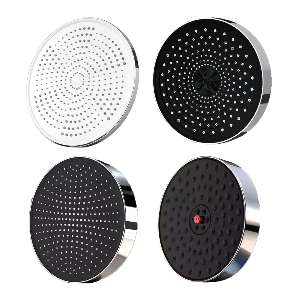 

New 25CM/10In Pressurized Ceiling Mounted Shower Head Supercharge Large Flow Top Sprayer High Pressure Rainfall Bathroom Shower