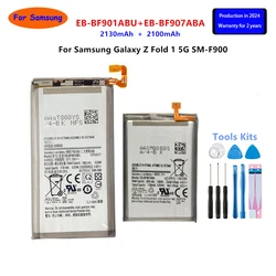 Brand New EB-BF901ABU EB-BF907ABA ( 2130mAh+2100mAh) Battery  For Samsung Galaxy Z Fold 1 5G SM-F900  Mobile Phone Batteries