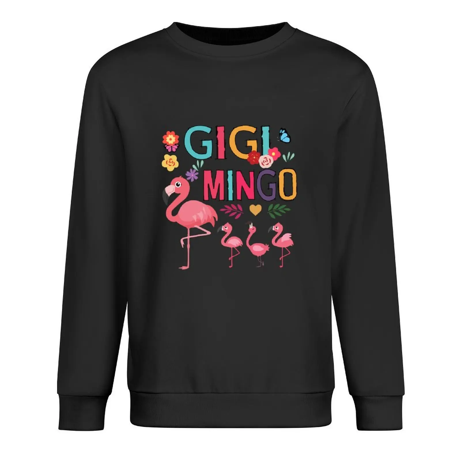 Gigi mingo lindo flamenco regalo para mamá Día de la madre jersey de fiesta ropa de hombre ropa de invierno ropa de hombre sudadera de anime