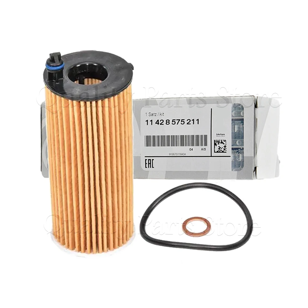 11428575211 For BMW F10 F15 F20 F25 F30 F34 G01 G20 G30 118i 320i 320d 520d 530 X3 X4 X5 B47 B48 Car Engine Oil Filter Kit New view 4
