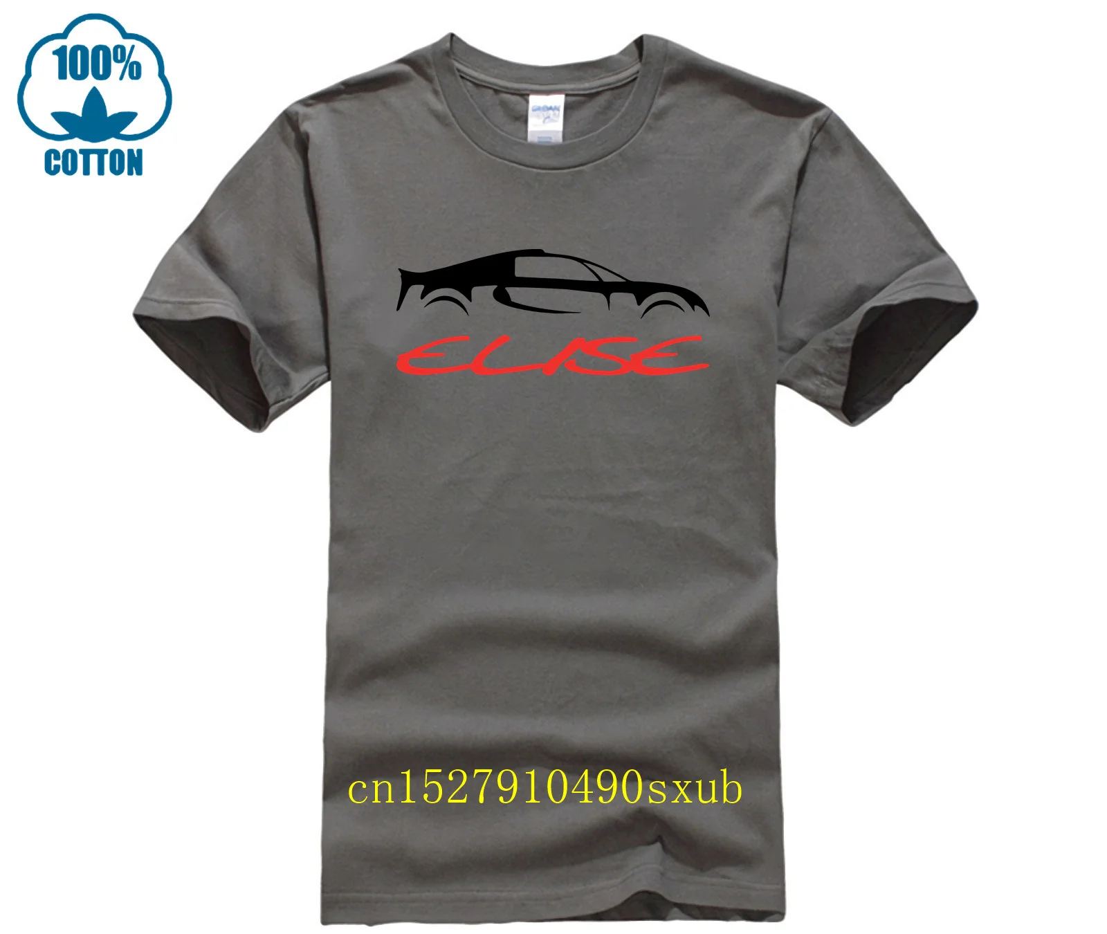 Lotus Elise Racing T-Shirt New Fashion T shirt Clothing Print Men T Shirt Short Sleeve High Quality T-Shirt Men