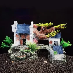 Small Fishtank Accessories for Aquarium Decoration Ornament Fish Tank Aquascaping Decorations