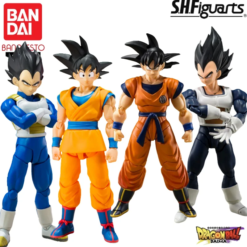 

Bandai Original In Stock Shfiguarts Dragon Ball DollZ Vegeta SonGoku DaiMa Vegeta Battleclothes SonGoku Born NA Saiyan Exclusive