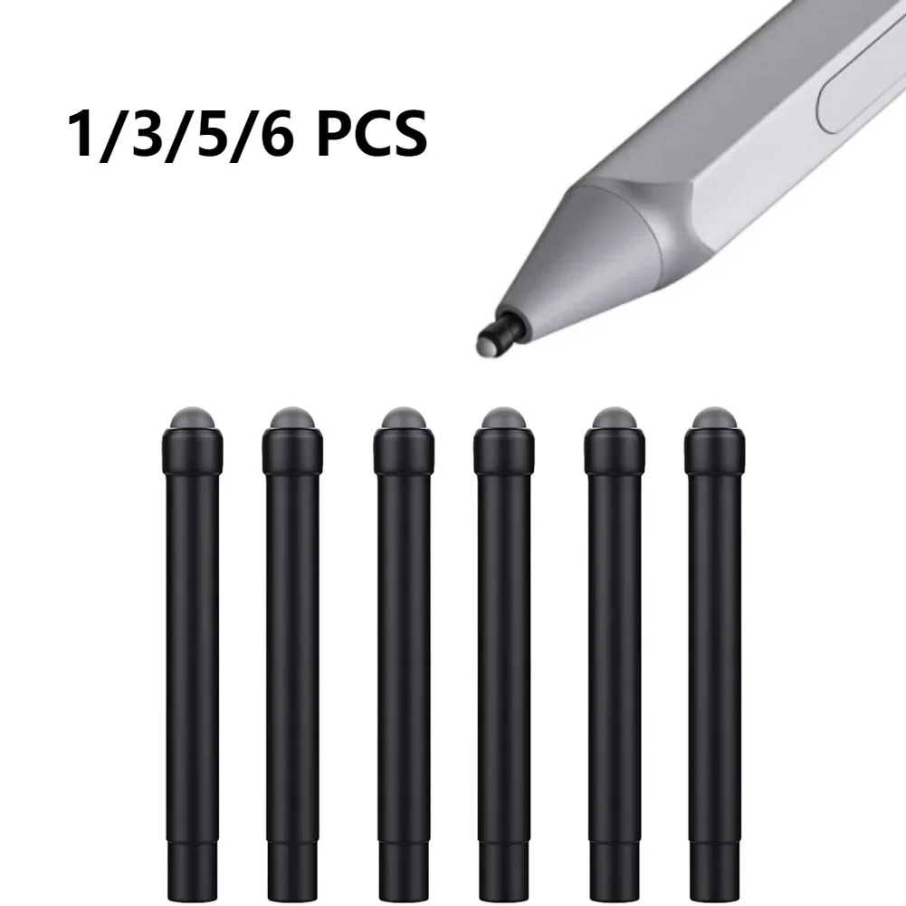 

Для Microsoft Surface Pro1/3/5/6 шт. HB сменный наконечник, прочный наконечник для ручки с высокой чувствительностью, сменный комплект наконечников для ручки