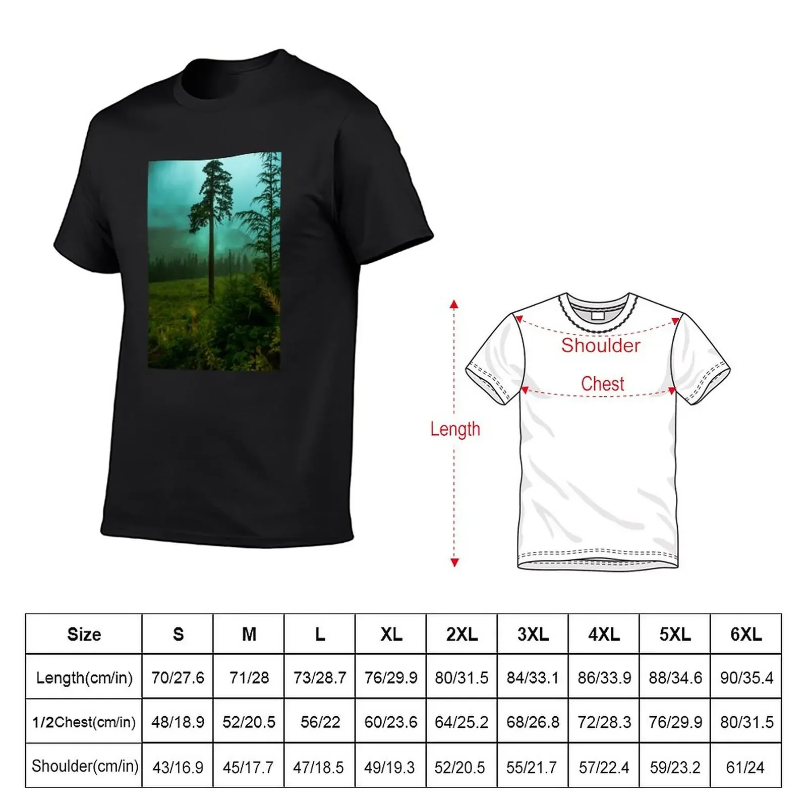 New Big Lonely Doug Vancouver Island BC Port Renfrew Canada T-Shirt korean fashion workout shirts for men