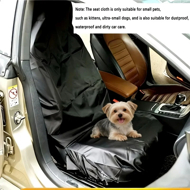 

Car Dogs Pets Seat Protective Cover Universal Anti-Pollution Black Seat Cover Interior Seat Mat Waterproof Dust Cover Protection