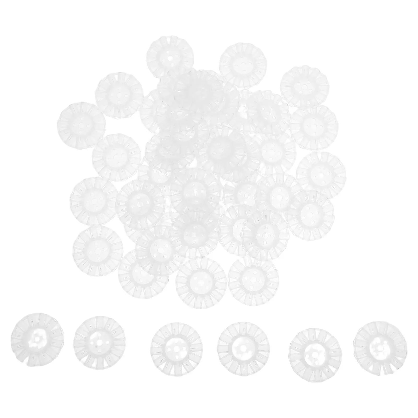 

50Pcs Plastic Glow Stick Connectors DIY Lantern Building Kit for Night Parties Outdoor Events Children's Creative Light Up