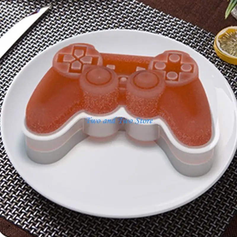 HX6F Irregular Gamepad Epoxy Resin Mold Handicrafts Ornaments Silicone Mould DIY Mold