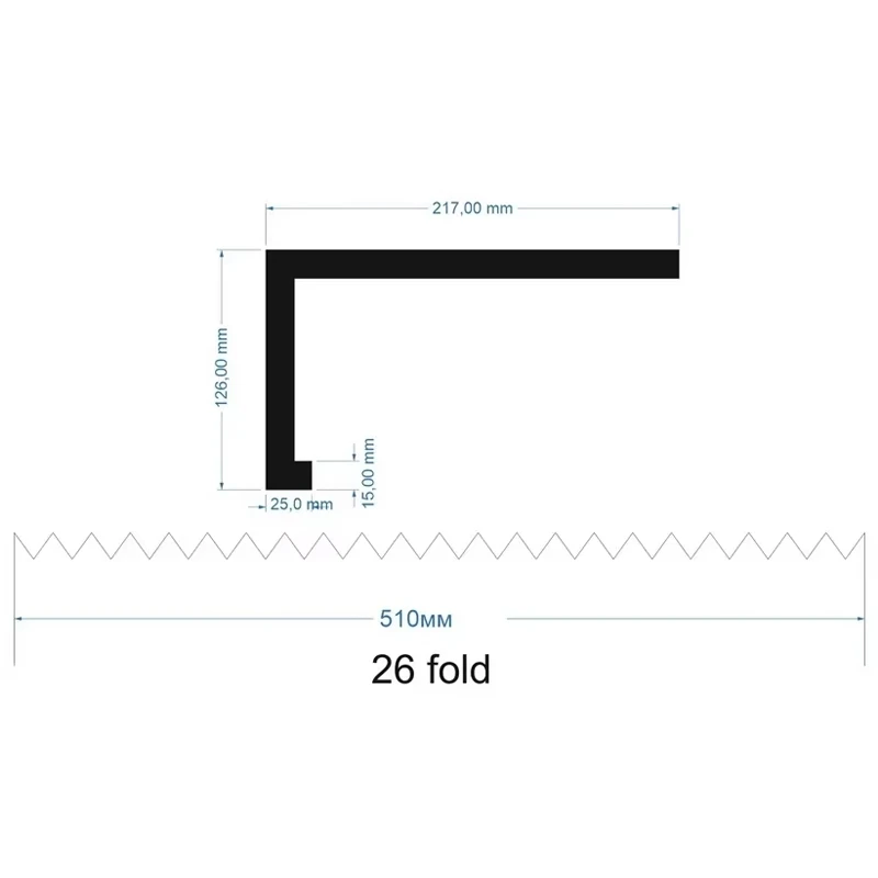 TOCK Customized 217mm 247mm Protective Cover Rail Telescopic Shield Machine Guard Dust Cover Cloth Water Dust-proof
