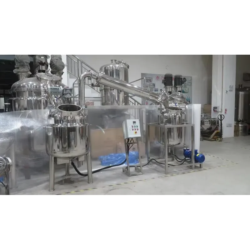 Stainless Steel Double Jacket Mixer tank Mayonnaise Production Processing Making Machine