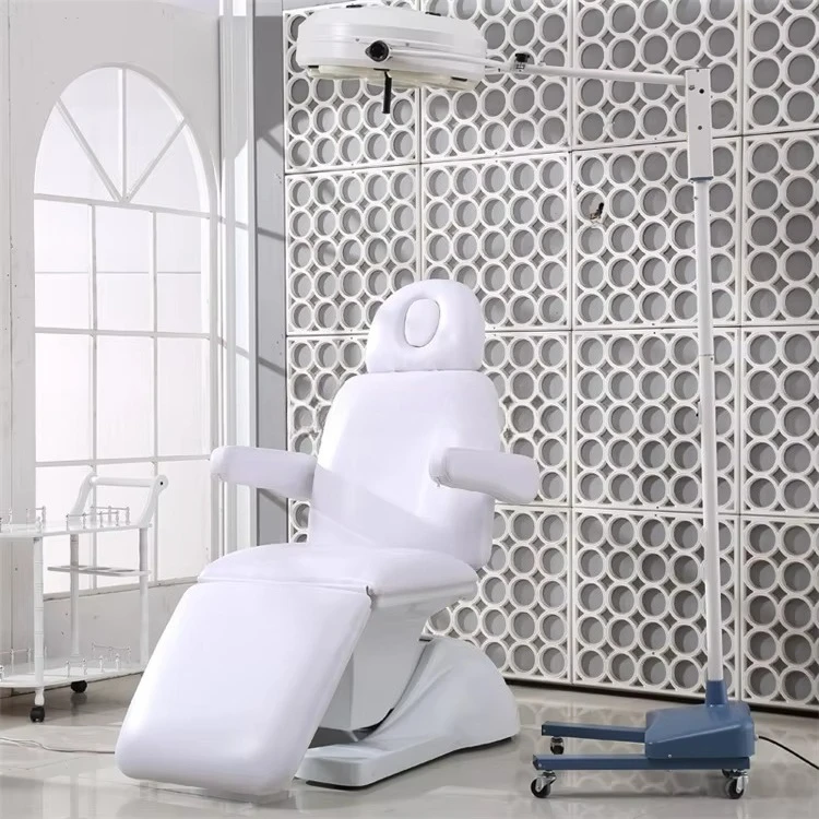 Modern Cosmetic Bed Electric Cosmetology Chair Medical Eyelash Extension Beauty  Facial Massage Treatment Table with 3 Motors