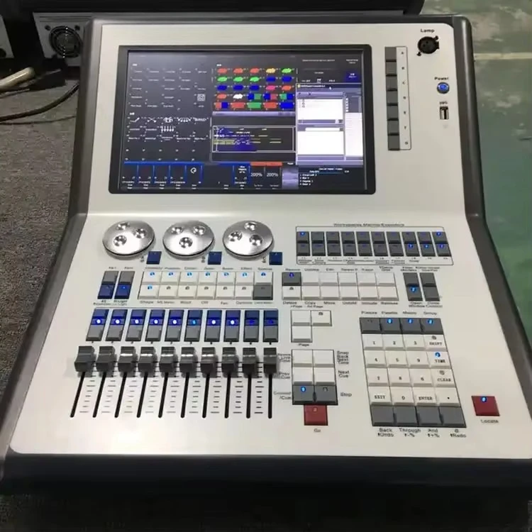 Quartz lamp controller for lighting console 4-channel manual switch with DMX connection 6A output current