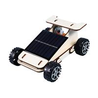 DIY Wooden Solar Car Kit Fun Age 7-14 Year Old Early Learning 3D Puzzle Toys