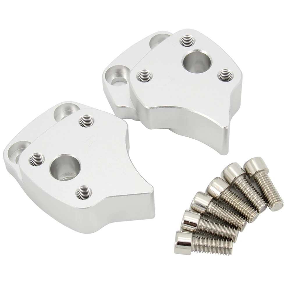 

Motorcycle Handlebar Riser 25mm CNC Aluminum Handle Bar Risers Heightening Clamp Moto Accessories