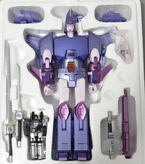 Speciale aanbiedingMHZ Transformation Cyclonus MH-01 MH01 MH-01B Hurricane KO FT-29 G1-serie 3rd Party Alloy Action Figure Robot Gift